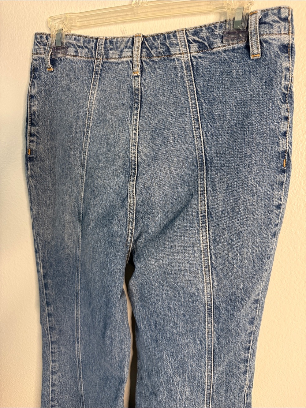 We The Free Size 29 High-Rise Wide-Leg Jeans 33.5” Inseam - Picture 10 of 11